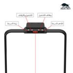 ⁦جهاز المشي القابل للطي بلاك بول مع بلوتوث وتطبيق | محرك بقوة قصوى ٢ حصان، سرعة ١–١٠ كم/ساعة، حمولة ١٢٠⁩ - الصورة ⁦4⁩