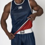 DOUBLE-SIDED BOXING SINGLET, blue/red