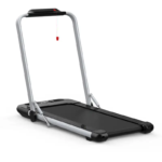 Black Ball Compact Under-Desk Treadmill for Home and Office with Remote Control and LED Display, 120 kg Weight Capacity, Gray - UMWBP102