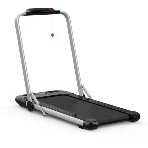 Black Ball Compact Under-Desk Treadmill for Home and Office with Remote Control and LED Display, 120 kg Weight Capacity, Gray - UMWBP102