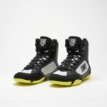 Luxury black boxing shoes