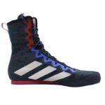 Adidas Hog 4 Boxing Shoes, Burgundy × White