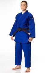 ⁦جودوجي، ميزونو يوشو III، أزرق، معتمد من IJF، 750 جرام.⁩ - الصورة ⁦7⁩