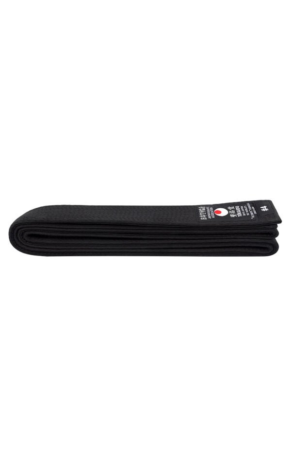 New IJF Black Belt, 100% Cotton, 13-Stitch Dye, Model 100%