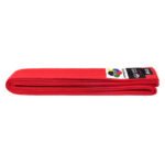 Tokaido Karate Belt, Red, Cotton