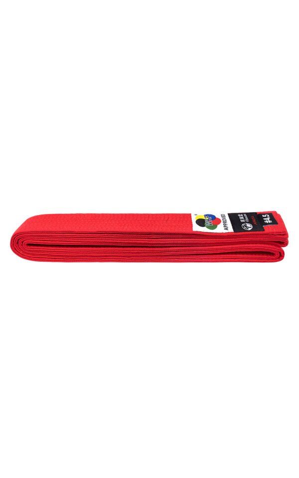 Tokaido Karate Belt, Red, Cotton