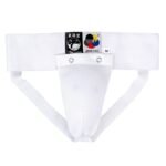 Thigh Guards, Men's, TOKAIDO "FIGHT," White (WKF), PRO