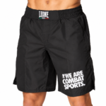 Black ASIC MMA Shorts