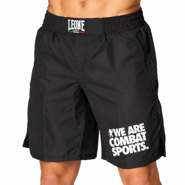Black ASIC MMA Shorts