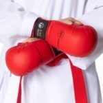 قفازات كاراتيه، توكايدو جونيور، اللون: أحمر